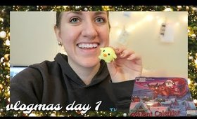 VLOGMAS 2019 IS HERE! clean with me & advent calendar reveal (Dec. 1)
