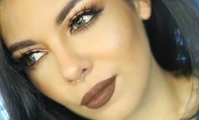 5 MIN GLAM MAKEUP TUTORIAL | SCCASTANEDA