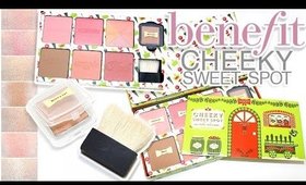 Review & Swatches: BENEFIT Cheeky Sweet Spot Box O' Blushes