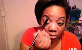 ♡ Tangy Eyes & Golden Kisses [[TUTORIAL!]] ♡