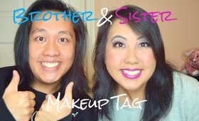 BROTHER DOES MY MAKEUP TAG (PART 2)