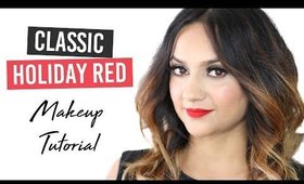 Holiday Red Makeup Tutorial