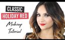 Holiday Red Makeup Tutorial