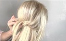 Cute, Simple Hairstyle to hide extensions!
