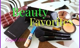 Beauty Faves (August 2015)