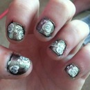 Rose nails:)
