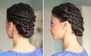 Easy Up-Do for Naturally Curly Hair