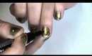 Holiday Christmas lights : nail art tutorial