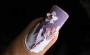 Flower nail art Easy nail designs for beginners how to design nails with nail polish