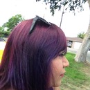 Purple hair