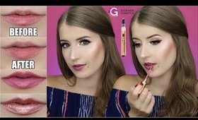 NEW! GRANDE COSMETICS HYDRAPLUMP MATTE LIP PRIMER & LIQUID LIPSTICK REVIEW