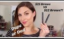 Dupe or Dud: $25 vs $12 Brow Sculpt & Set  | Bailey B.