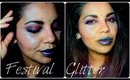 Maquillaje Glitter inspirado en  Festival de Musica  (cruelty free)♡ ♥