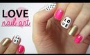 Nail Art for Valentine's Day: LOVE Mix & Match Design!