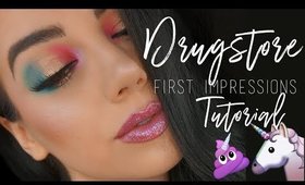 NEW DRUGSTORE MAKEUP FIRST IMPRESSIONS | MSQUINNFACE