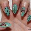 ✞ Mint Cut Out Nail Design ✞ 