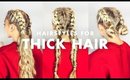 How to Deal With Thick Hair: Three Easy Hairstyles
