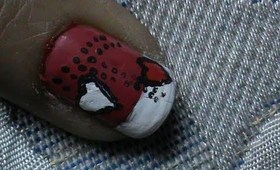 Valentines Day Easy Nail Design - Easy nail Design for Beginners and easy nail design forshort nails