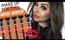 MAKE UP FOR EVER Artist Acrylip Lip Paint Swatches | All 10 Shades