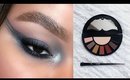 gray-black smokey eye makeup tutorial