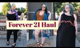 PLUS SIZE FASHION TRY ON HAUL LOOKBOOK 2017 | Forever 21, Victoria Beckham & Holographic Leggings