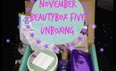 November 2014 BeautyBox Five Unboxing |NaturallyCurlyQ