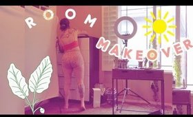 Twerk & Clean with me 🐇 Artsy + Zen + Glam BABE CAVE 🌷 Home Office Makeover