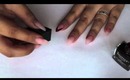 Easy Stiletto Chevron Nail Art Tutorial! | EsmieMakeup