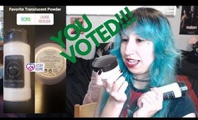 YOU VOTED!!! RCMA VS.Laura Mercier Translucent Powder