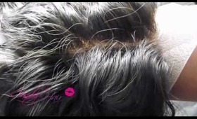 How to Bleach Knots and Fix Brassy Lace Closure
