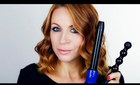 Lovely Curls With Irresistible Me Sapphire 8 in 1 Curling Wand