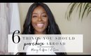 Things you SHOULD buy abroad! (Cosmetics/Beauty) | Moving to Africa Series! | @Rachael Nalumu