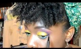 Bright Colour Makeup Inspired Misschievous