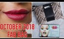 FAB BAG October 2018 | Unboxing & Review | 10 Mini Lipsticks! | Stacey Castanha