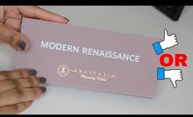 Anastasia Beverly Hills Modern Renaissance Palette | Review & Swatches | deepikamakeup