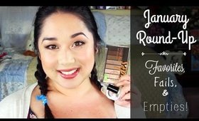 January Roundup | Beauty Favorites, Fails, & Empties!