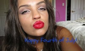 Classic Fourth of July Makeup