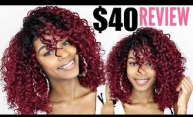 Red Curly Synthetic Wig Review► Its A Wig Yeva TTBURG