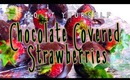 DIY : HOW TO MAKE CHOCOLATE COVERED STRAWBERRIES !!!!!!