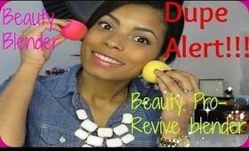 Is it a Dupe?!? Beauty blender Vs Revive blender