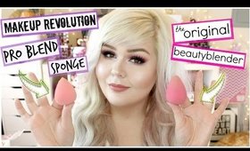 Makeup Revolution Pro Blend Sponge | Beauty Blender Dupe + DEMO