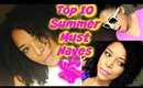 TOP 10 SUMMER SURVIVAL MUST HAVES | NATURAL HAIR COLLAB