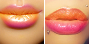 Barbie Lips To The Left, My Look To The Right! More like this coming up!
