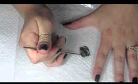 How to create dry marble nail designs