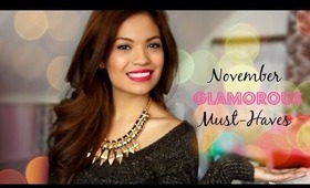 November Glamorous Must-Haves