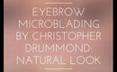 Natural Microblading: hairstrokes