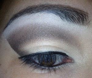 Dinner/Date Night makeup!! A little dramatic with the straight edge, but still wearable. (In my opinion! =))