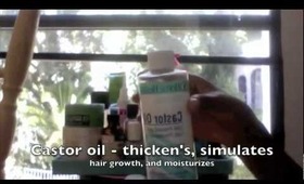 My everyday hair OIL mixture- for DRY HAIR
