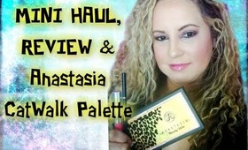 MINI HAUL & REVIEW : ANASTASIA CATWALK PALETTE