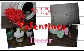 Easy Valentines D.I.Y.  Decor